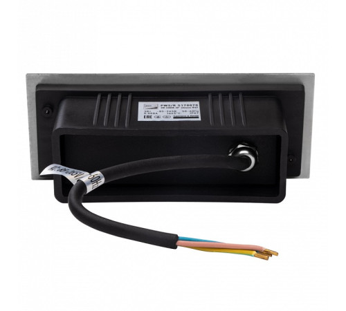 Встраиваемый светильник Jazzway PWS/R S170070 3W 4000K 30° Сhrome IP65