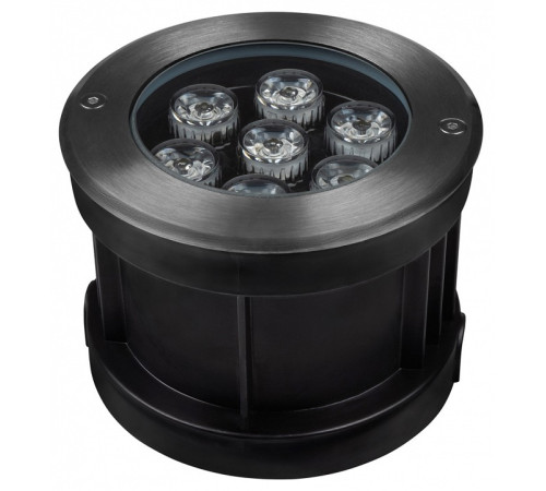 Встраиваемый светильник Jazzway PGR R130 7W 4000K 30° Сhrome IP65