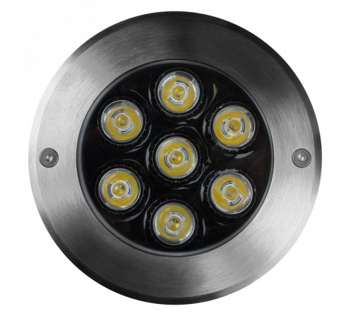 Встраиваемый светильник Jazzway PGR R130 7W 4000K 30° Сhrome IP65