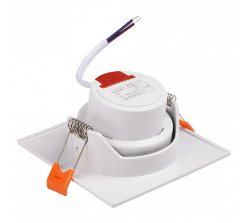 Встраиваемый светильник Jazzway PSP-S 9044 7W 3000K 38° White IP40