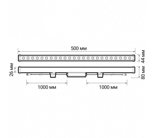 Накладной светильник Jazzway PWW 500 12W 15° 6500K IP67
