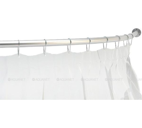 Карниз для ванны Aquanet Mayorca дуга 1500x1000 мм нержавеющая сталь 00162369