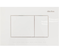 Кнопка смыва Allen Brau Evo S ABS белый 9.2EV01.20