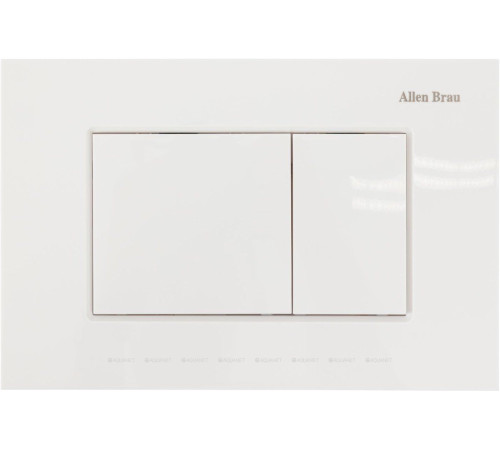 Кнопка смыва Allen Brau Evo S ABS белый 9.2EV01.20