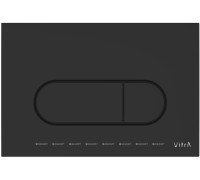 Панель смыва VitrA Root Round черный матовый 740-2211