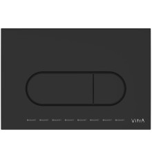 Панель смыва VitrA Root Round черный матовый 740-2211