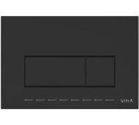 Панель смыва VitrA Root Square черный матовый 740-2311