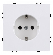 Розетка с заземлением, без рамки Kollinger Eclipse EC-014WH