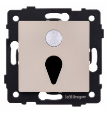 Заглушка для поста с подсветкой, без рамки Kollinger  REA-044GD