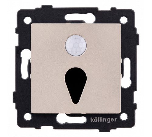Заглушка для поста с подсветкой, без рамки Kollinger REA-044GD