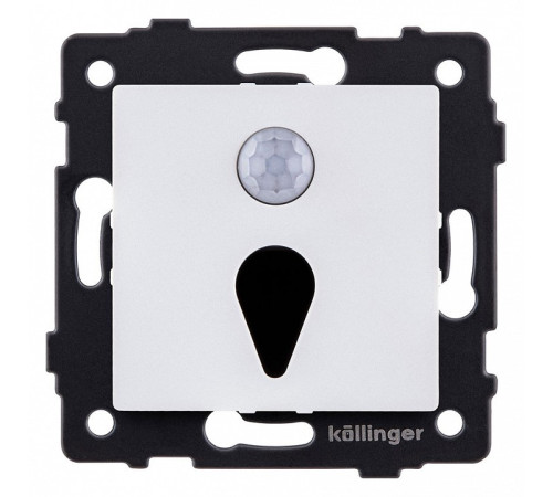 Заглушка для поста с подсветкой, без рамки Kollinger REA-044WH