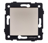 Выключатель одноклавишный без рамки Kollinger  REA-R-005GD