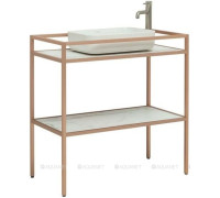 Консоль напольная Allen Brau LIBERTY 90 медь браш 1.33004.60