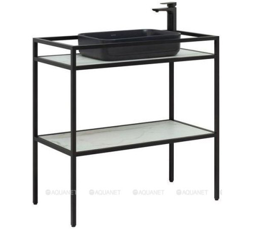 Консоль напольная Allen Brau LIBERTY 90 черный браш 1.33004.BB