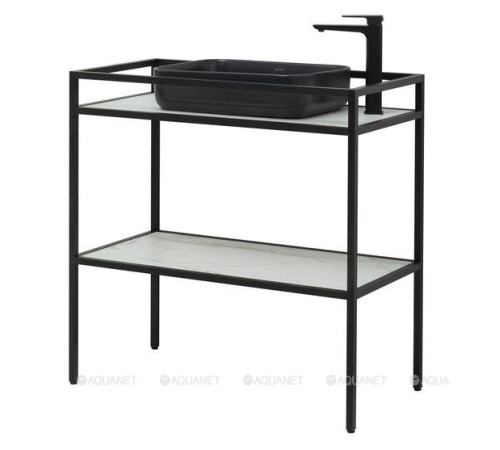 Консоль напольная Allen Brau LIBERTY 90 черный браш 1.33004.BB