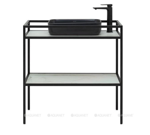 Консоль напольная Allen Brau LIBERTY 90 черный браш 1.33004.BB