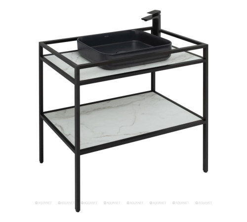 Консоль напольная Allen Brau LIBERTY 90 черный браш 1.33004.BB