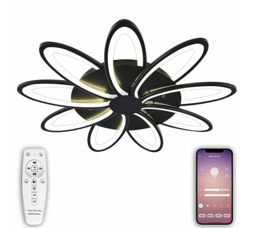 Потолочная люстра Natali Kovaltseva High-Tech Led Lamps HIGH-TECH LED LAMPS 82009 BLACK