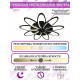 Потолочная люстра Natali Kovaltseva High-Tech Led Lamps HIGH-TECH LED LAMPS 82009 BLACK