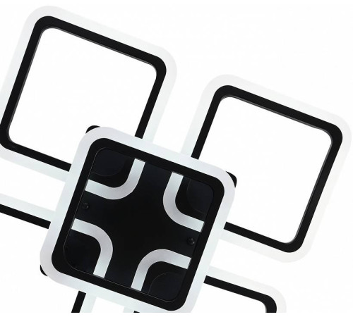 Потолочная люстра Natali Kovaltseva SPEKTR HIGH-TECH LED LAMPS 82022 BLACK