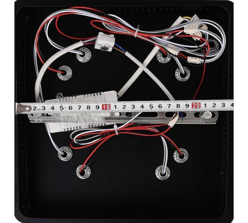 Потолочная люстра Natali Kovaltseva SPEKTR HIGH-TECH LED LAMPS 82022 BLACK