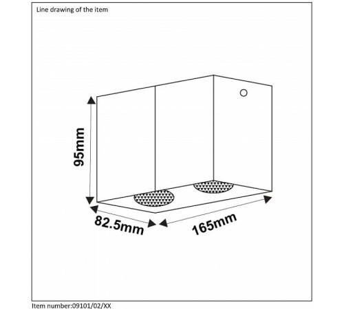 Накладной светильник Lucide Bodi 09101/02/30
