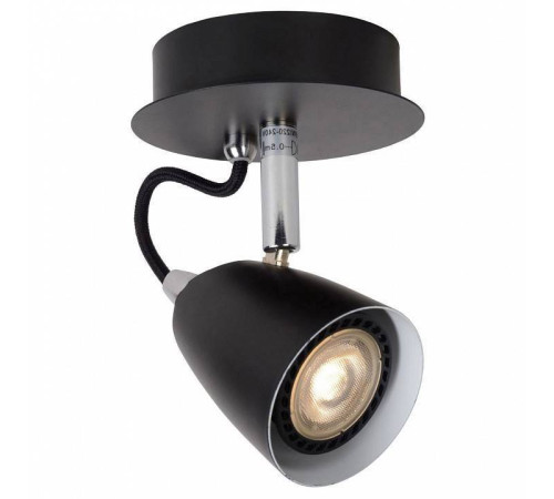 Спот Lucide Ride LED 1xGU10 черный 26956/05/30