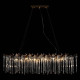 Подвесная люстра Loft it Waterfall 10350/1200L AB