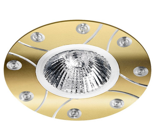Встраиваемый светильник Luminarte ALUM04GD-DL50GU5.3