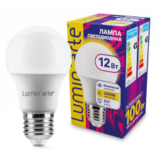 Лампа светодиодная Luminarte  E27 12Вт 3000K LSTD-A60-12W3KE27