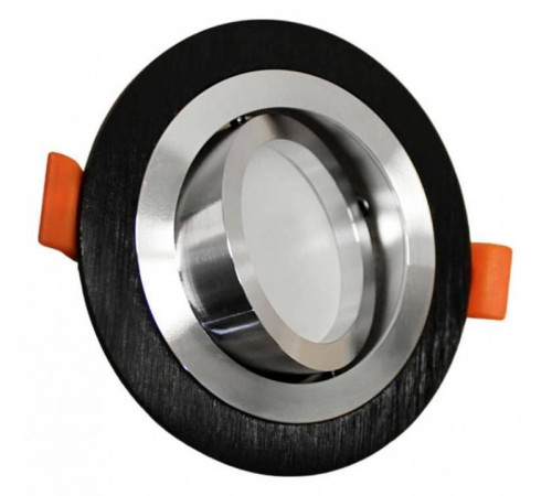 Встраиваемый светильник LUMINA DECO Duka LDC 8062-D90 BK+SL