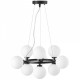 Подвесная люстра LUMINA DECO MARSIADA LDP 6033-9 BK