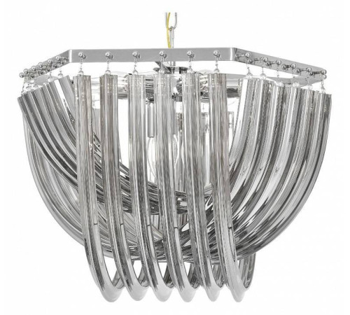 Подвесная люстра Lumina Deco Boscone LDP 7044-550 CHR+GY