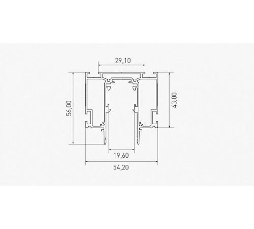 Трек встраиваемый Lumker SY-LINK 00-00023212