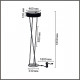 Торшер Lumion LEDIO 8370/30FL