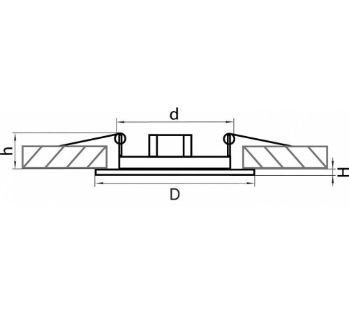 Встраиваемый светильник Lightstar Teso 011077