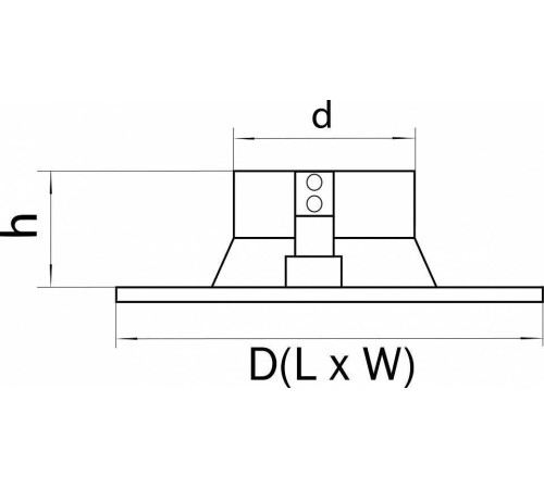 Рамка на 1 светильник Lightstar Domino 214617