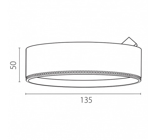 Плафон металлический Lightstar Alta Pro 215737