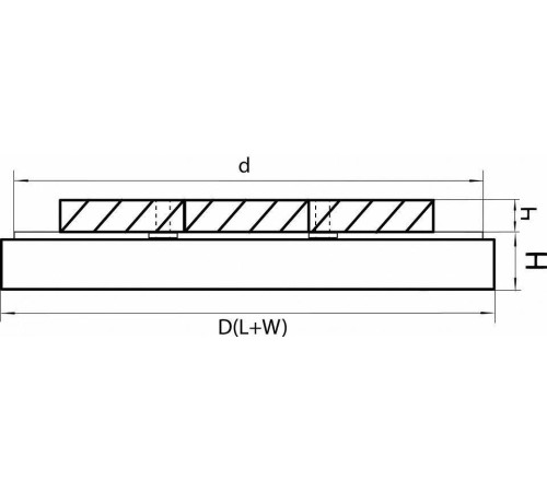 Накладной светильник Lightstar Arco QUA LED 226262