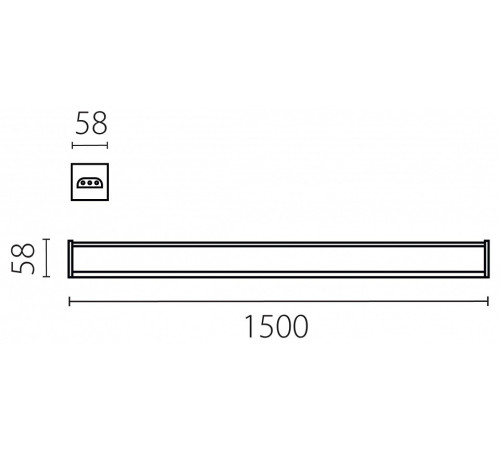 Модульный светильник Lightstar Trito 456607