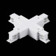 Токопровод X-образный центральный Lightstar Quattro 504146-FR