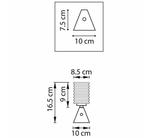 Настольная лампа декоративная Lightstar Alfa 745915