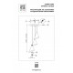 Подвесной светильник Lightstar Cone GW 757036