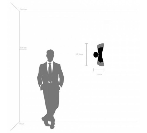 Бра Lightstar Strato 817624