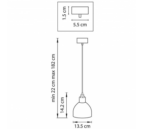 Подвесной светильник Lightstar Loft 865016