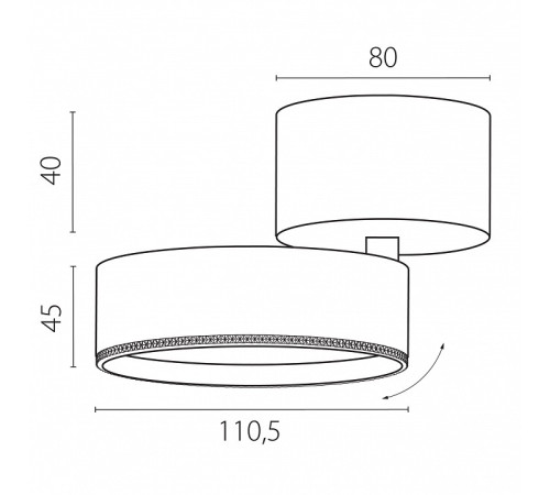 Спот Lightstar Alta Pro A5637SO