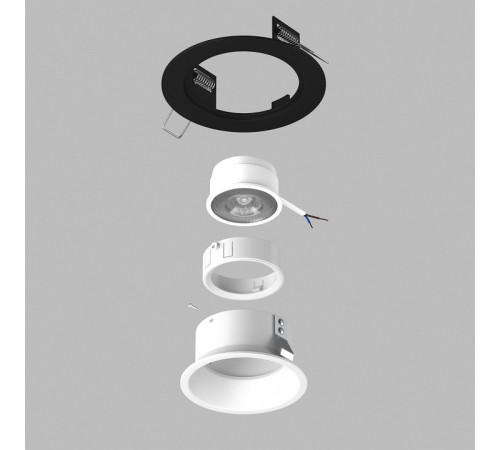 Встраиваемый светильник Lightstar Domino D61706WMOD