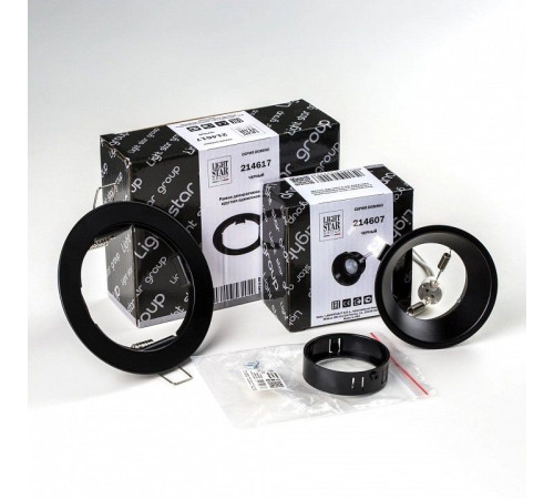 Встраиваемый светильник Lightstar Domino D61707BMOD