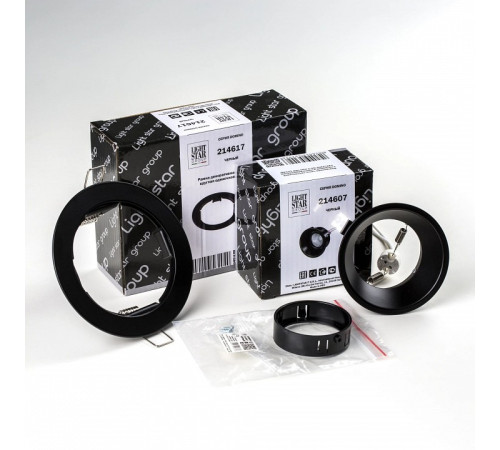 Встраиваемый светильник Lightstar Domino D61707BMOD