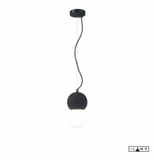 Подвесной светильник iLamp Foxtrot 10694P/1-D100 BK-WH